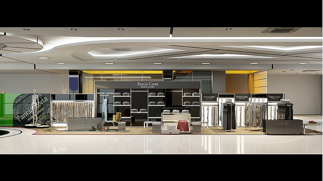 Thiết kế gian hàng, showroom trung tâm thương mại, hội chợ